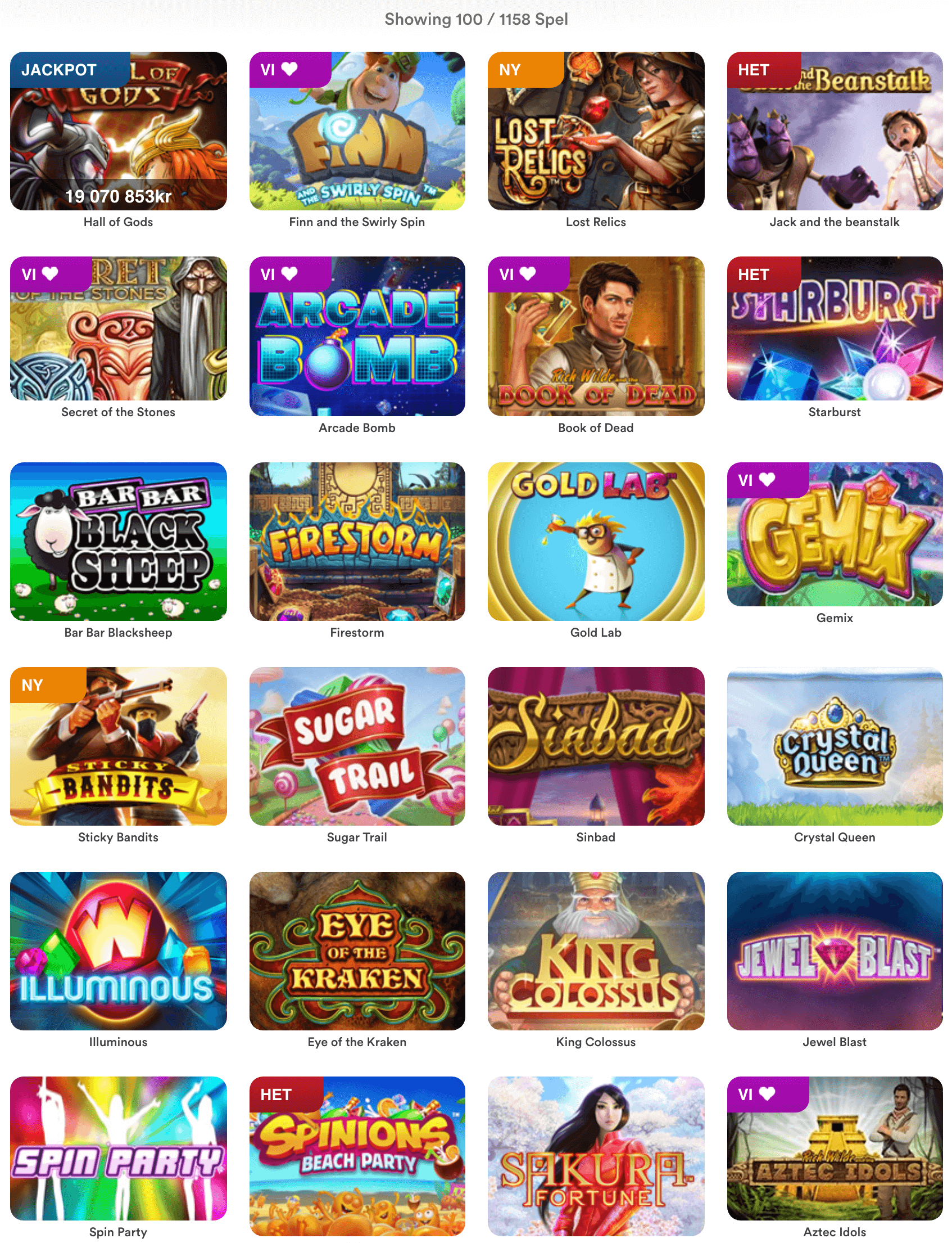 spelutvalg casinor casino