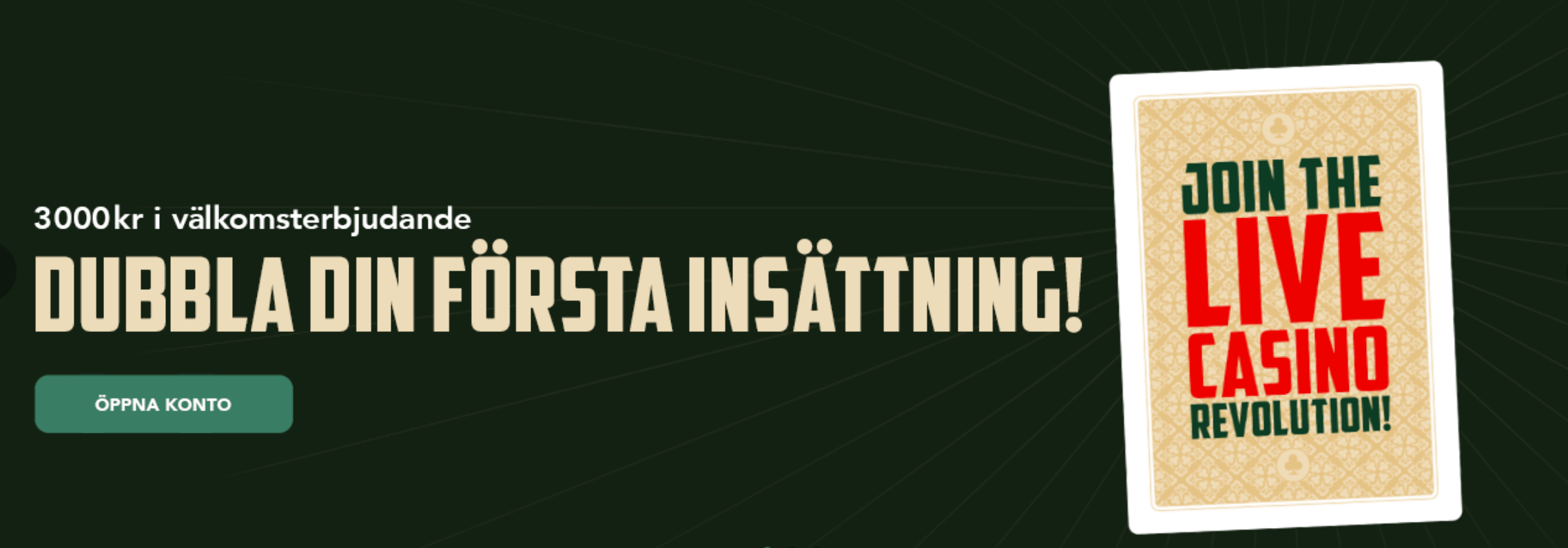 velkomstbonus codeta casinor sv