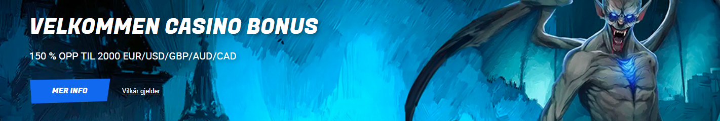 Nitrospins velkomstbonus 